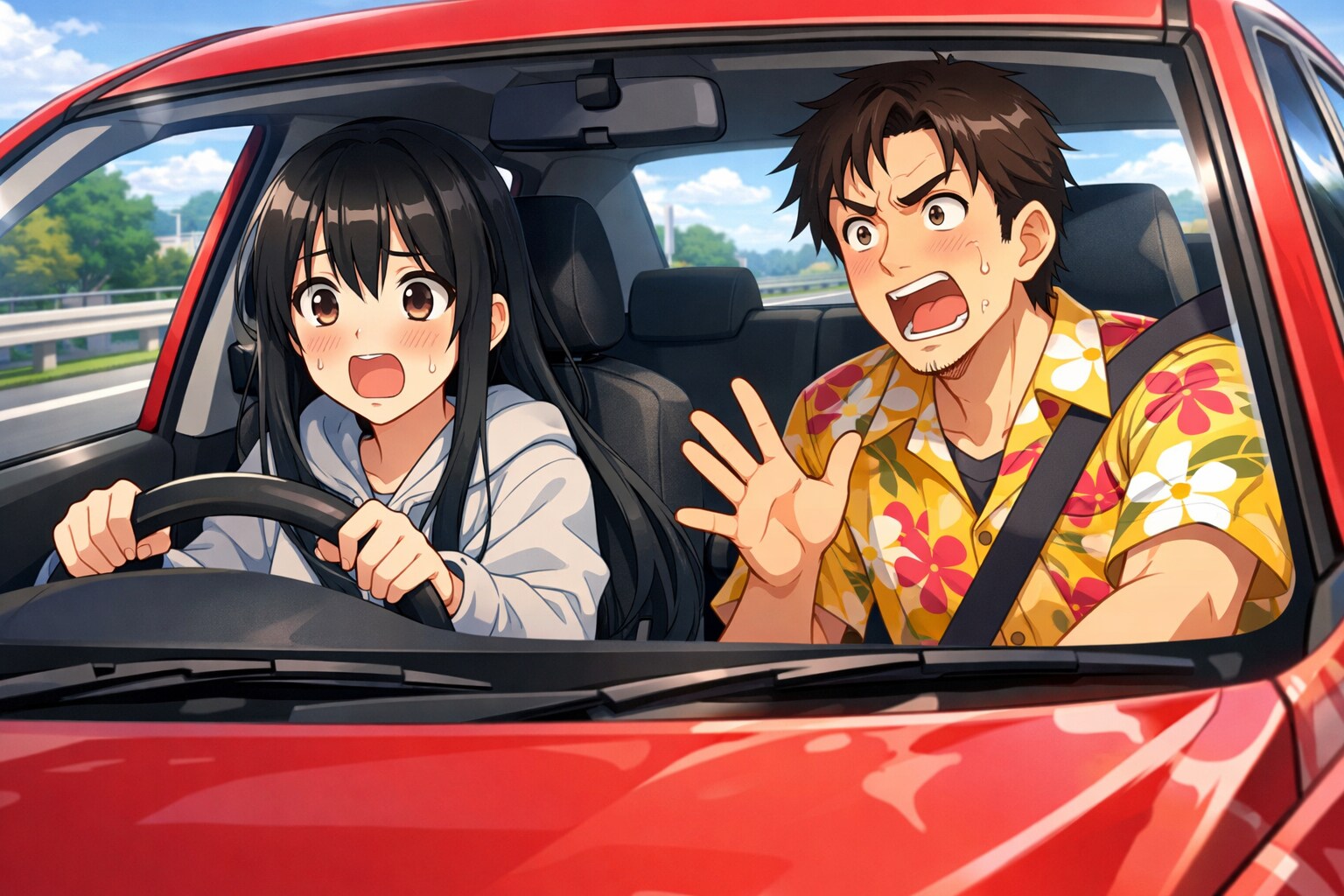 自動車教習所の卒業試験