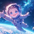 宇宙遊泳 5枚目
