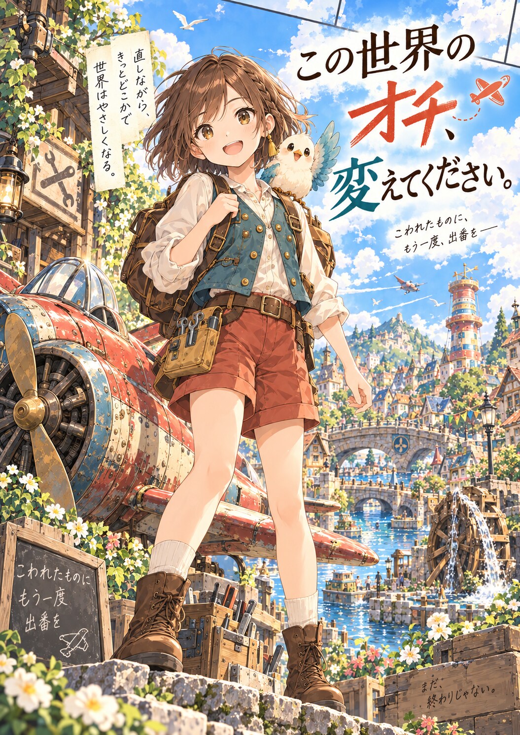 『この世界のオチ、変えてください。』前編 | の人気AIイラスト・グラビア