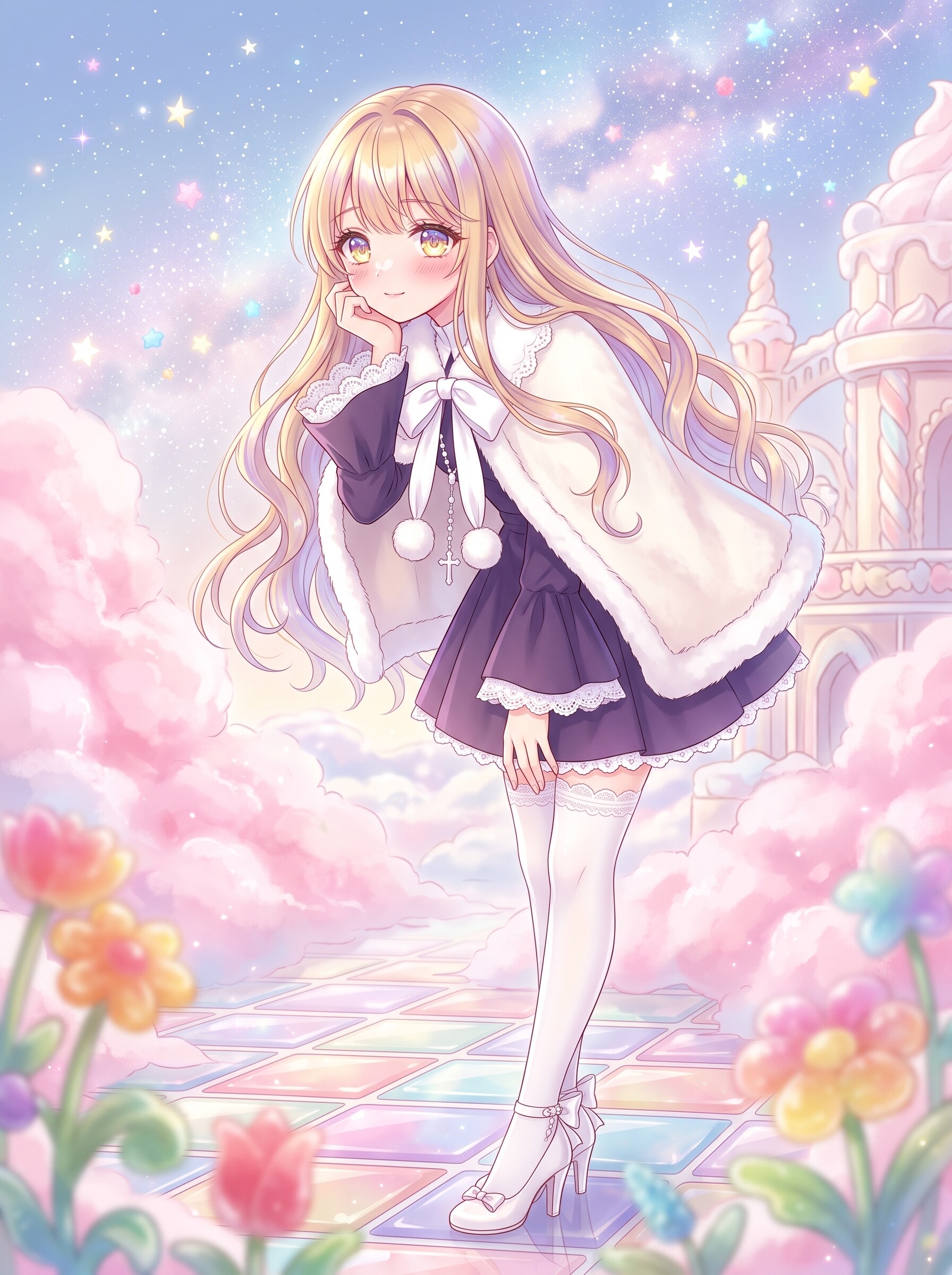薔薇暁夢幻 rocking | の人気AIイラスト・グラビア