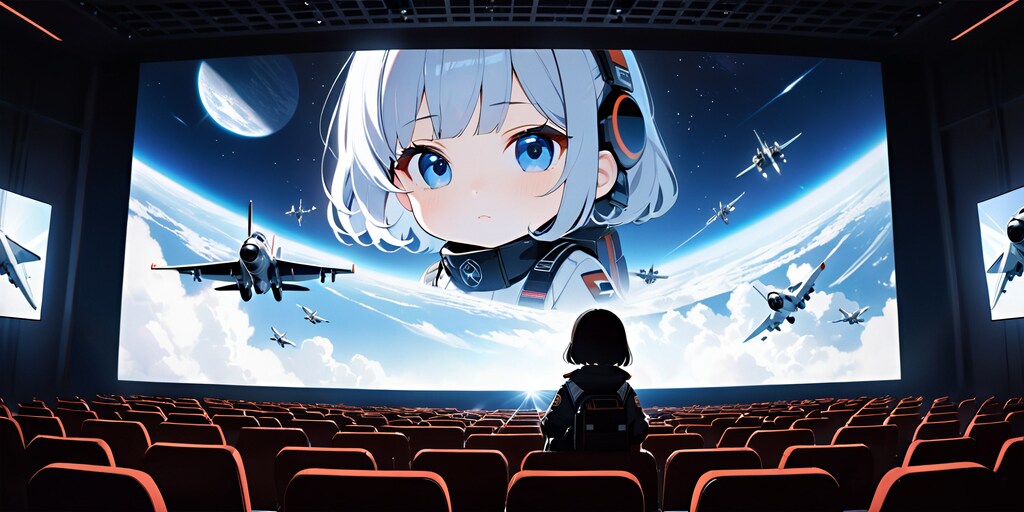 ハンバーガーと映画館