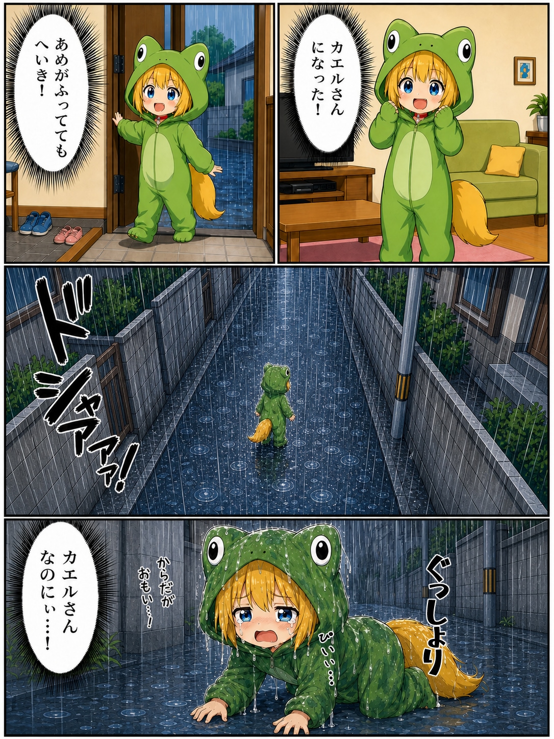 着ぐるみの力を過信しすぎたキツネ | の人気AIイラスト・グラビア