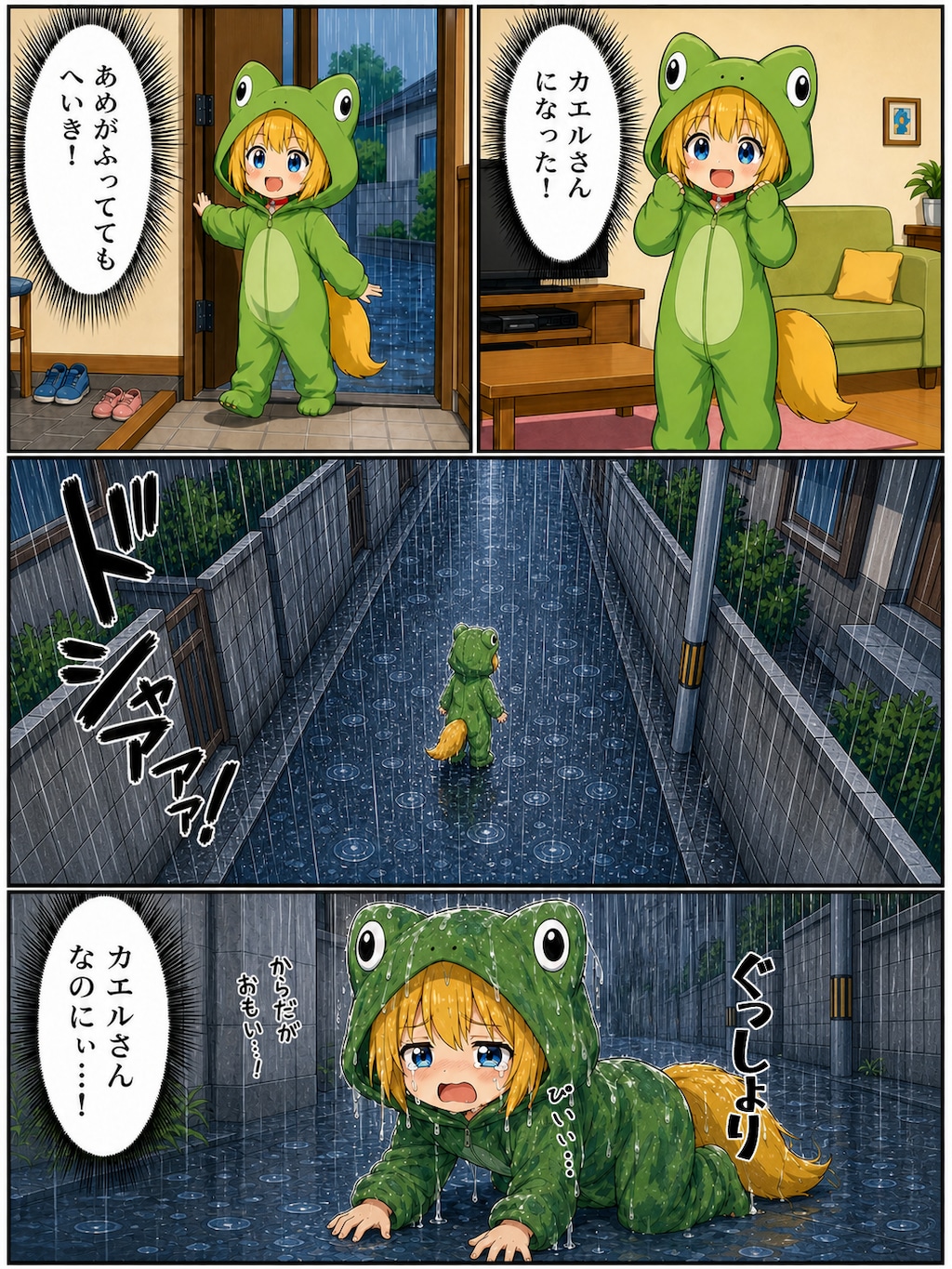 着ぐるみの力を過信しすぎたキツネ