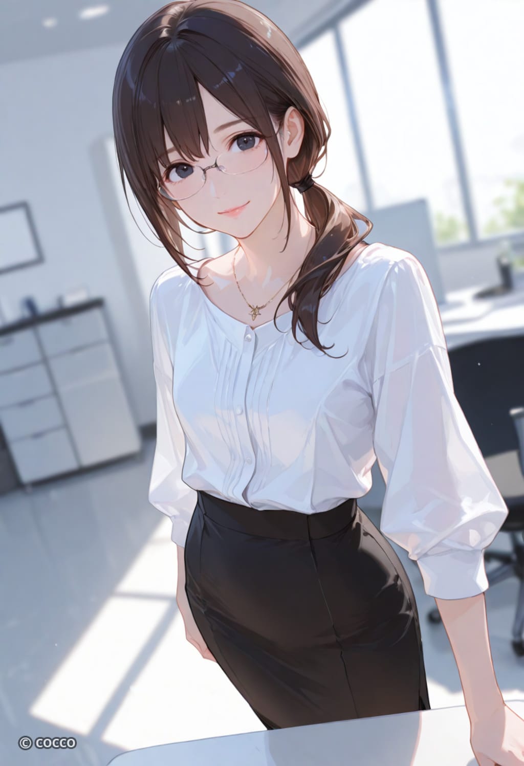 凜として
