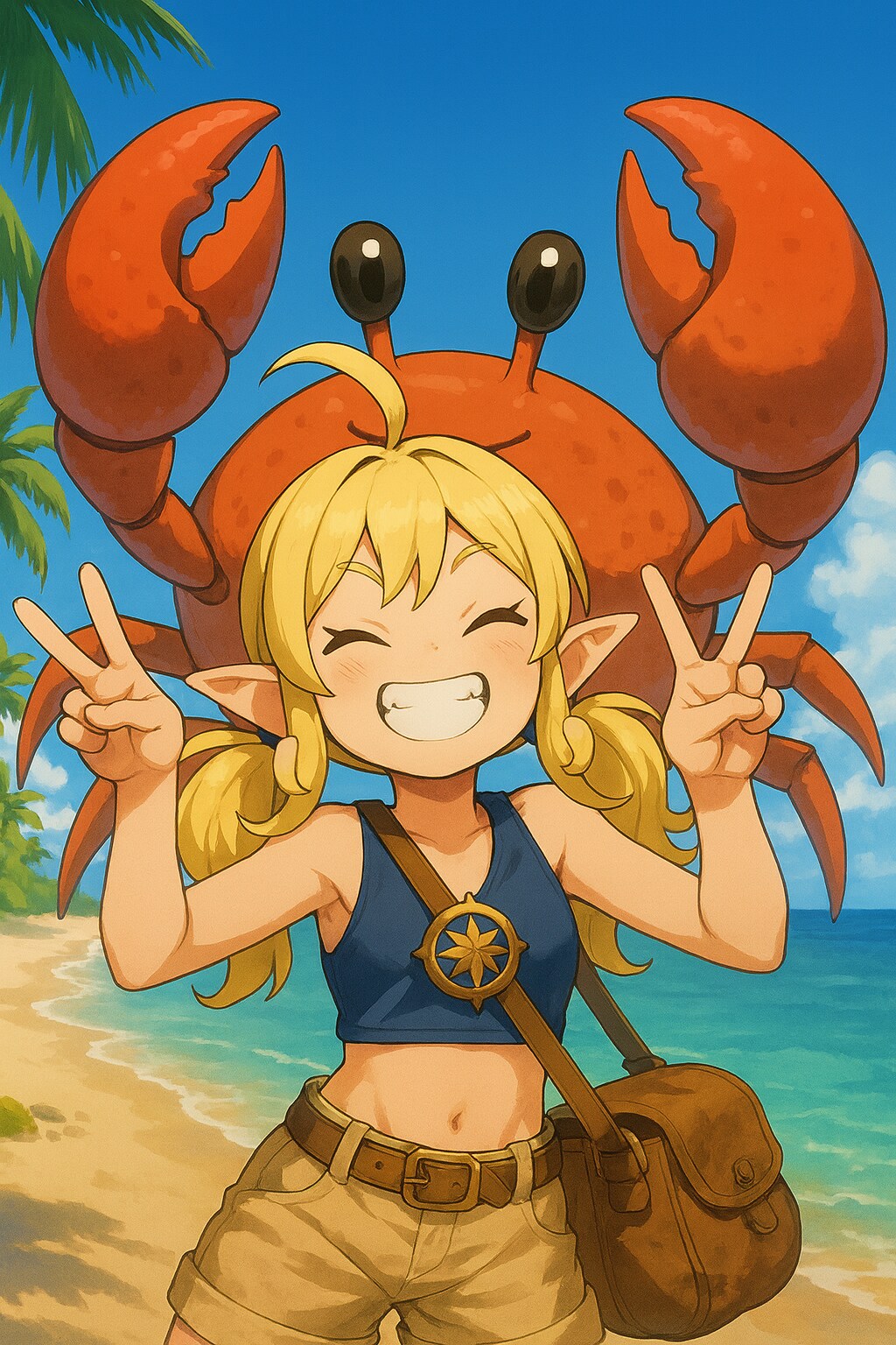 だぶるぴーすでち！