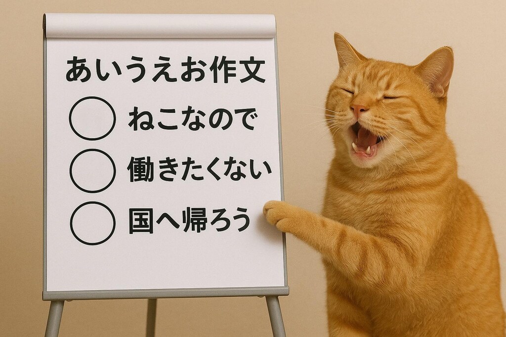 あいうえお作文