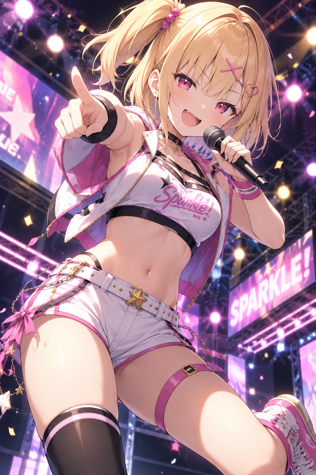 やんちゃなアイドル