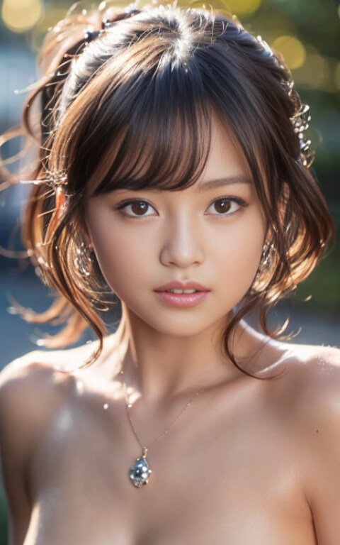 真夏の美少女