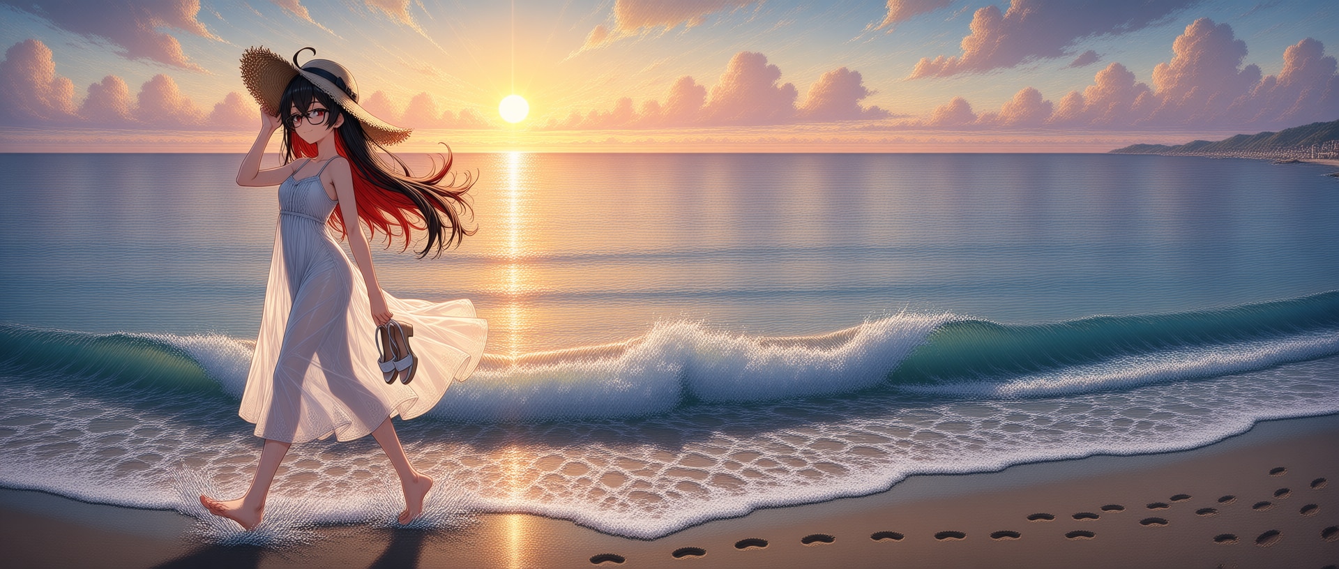 Sunset Beach（朱闇さん）