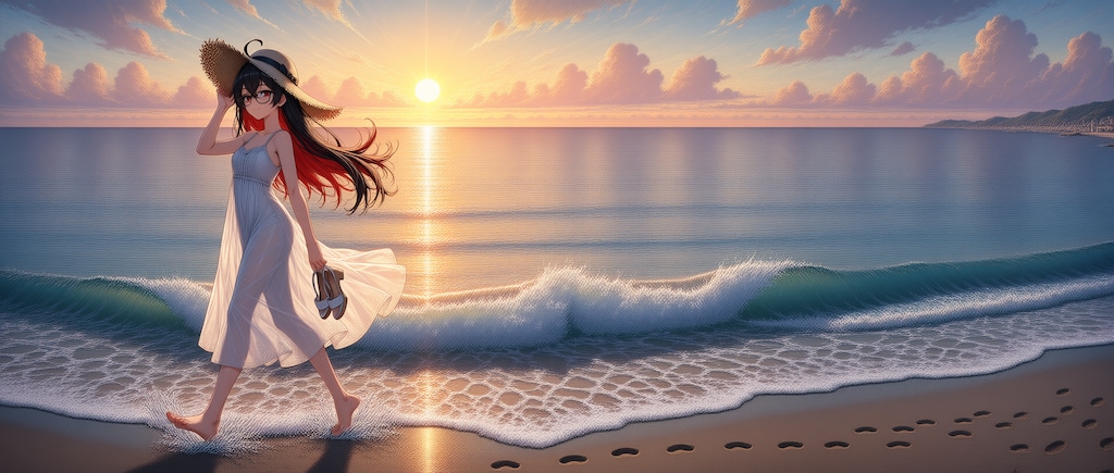 Sunset Beach（朱闇さん）