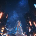 ルリアちゃん in サイバーパンクcity 5枚目