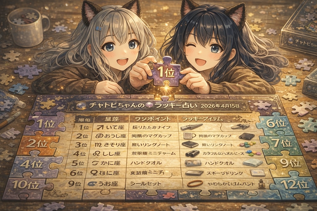チャトピちゃん占い(04/15)