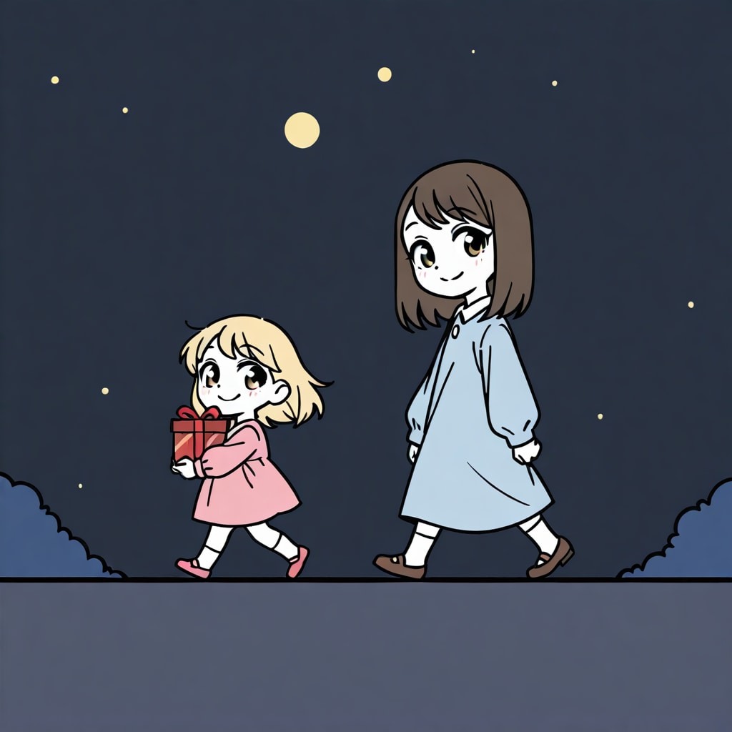夜を歩く