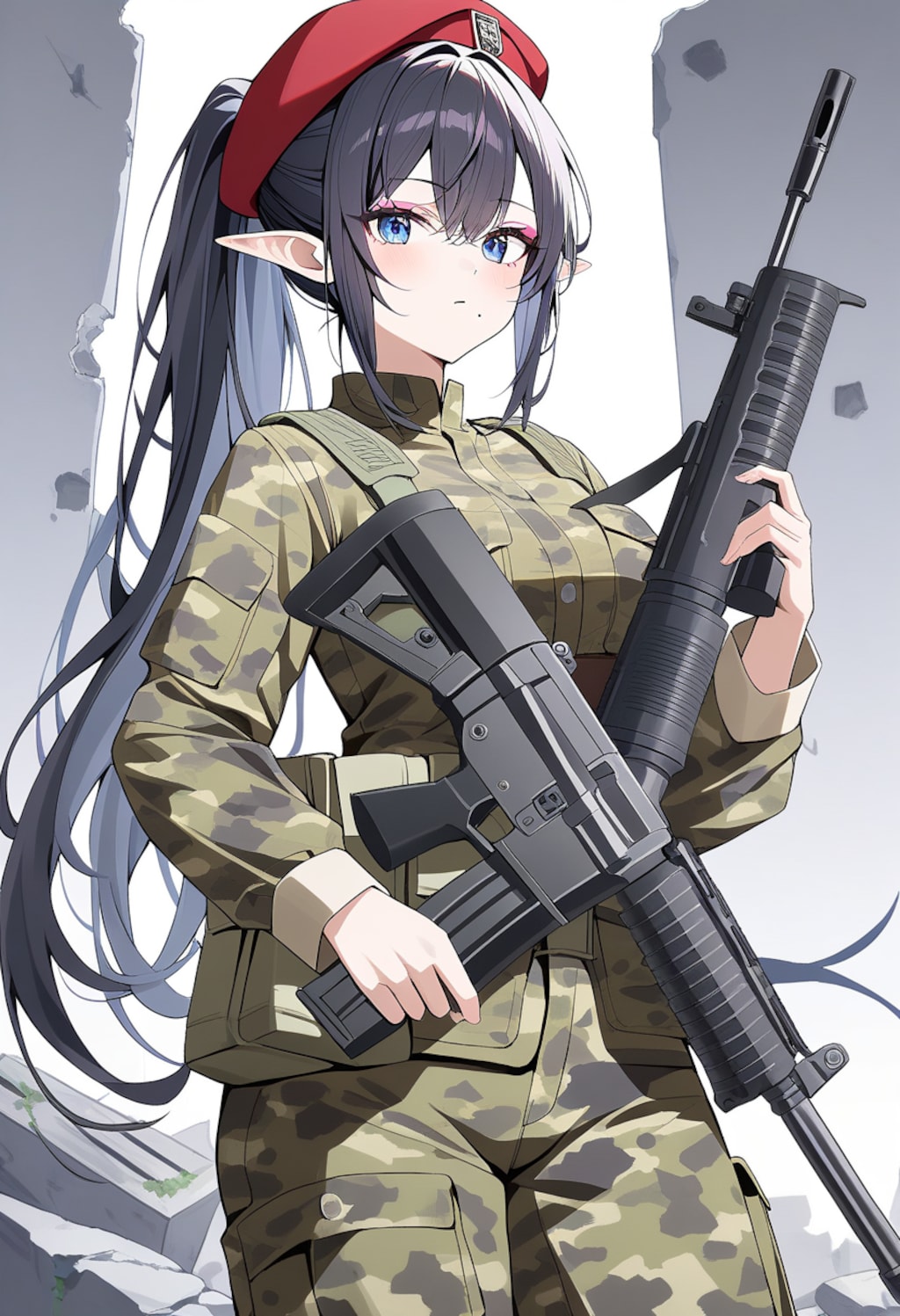 Days 戦記　武装美少女　ーミリオタ成分補給ー