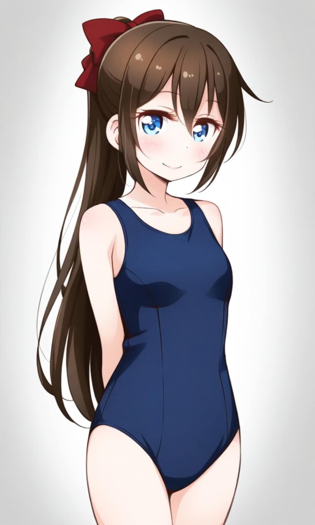 桜坂しずく スクール水着