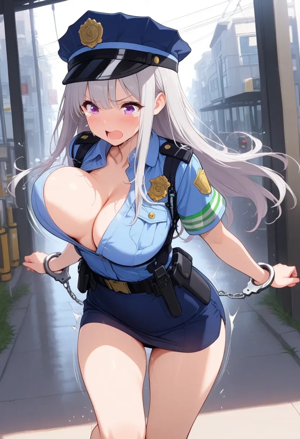 やめてください！！ 娘警官