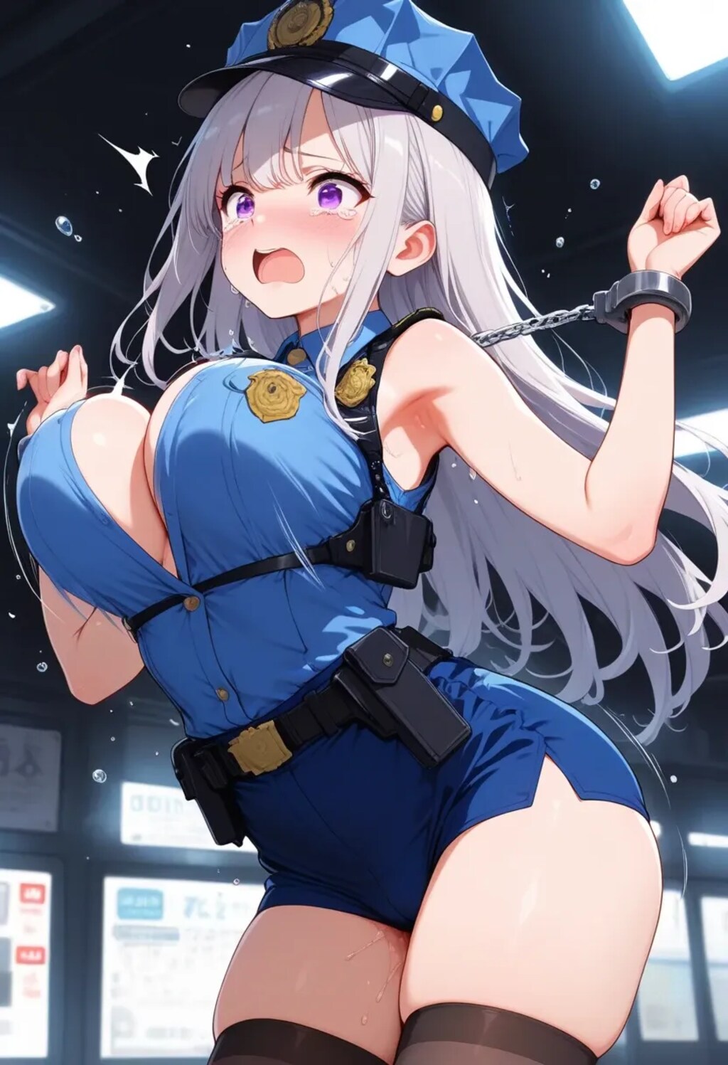 やめてください！！ 娘警官