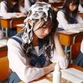 シャンプー中に授業が始まってしまったの巻 2枚目