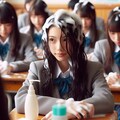 シャンプー中に授業が始まってしまったの巻 4枚目