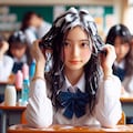 シャンプー中に授業が始まってしまったの巻 3枚目
