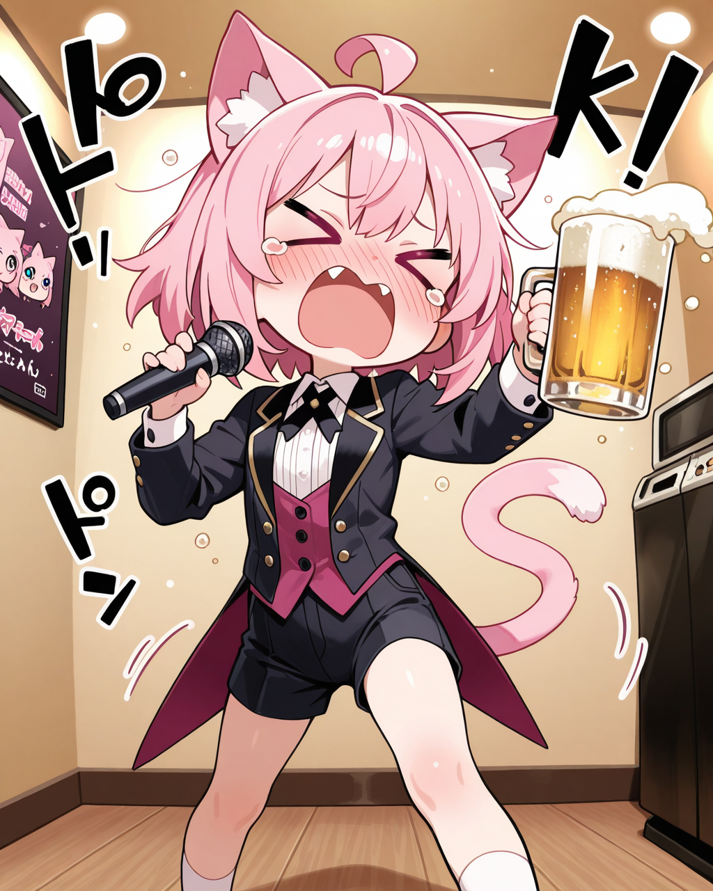 ♪にゃああああ～はってしにゃいぃぃぃ～ | の人気AIイラスト・グラビア