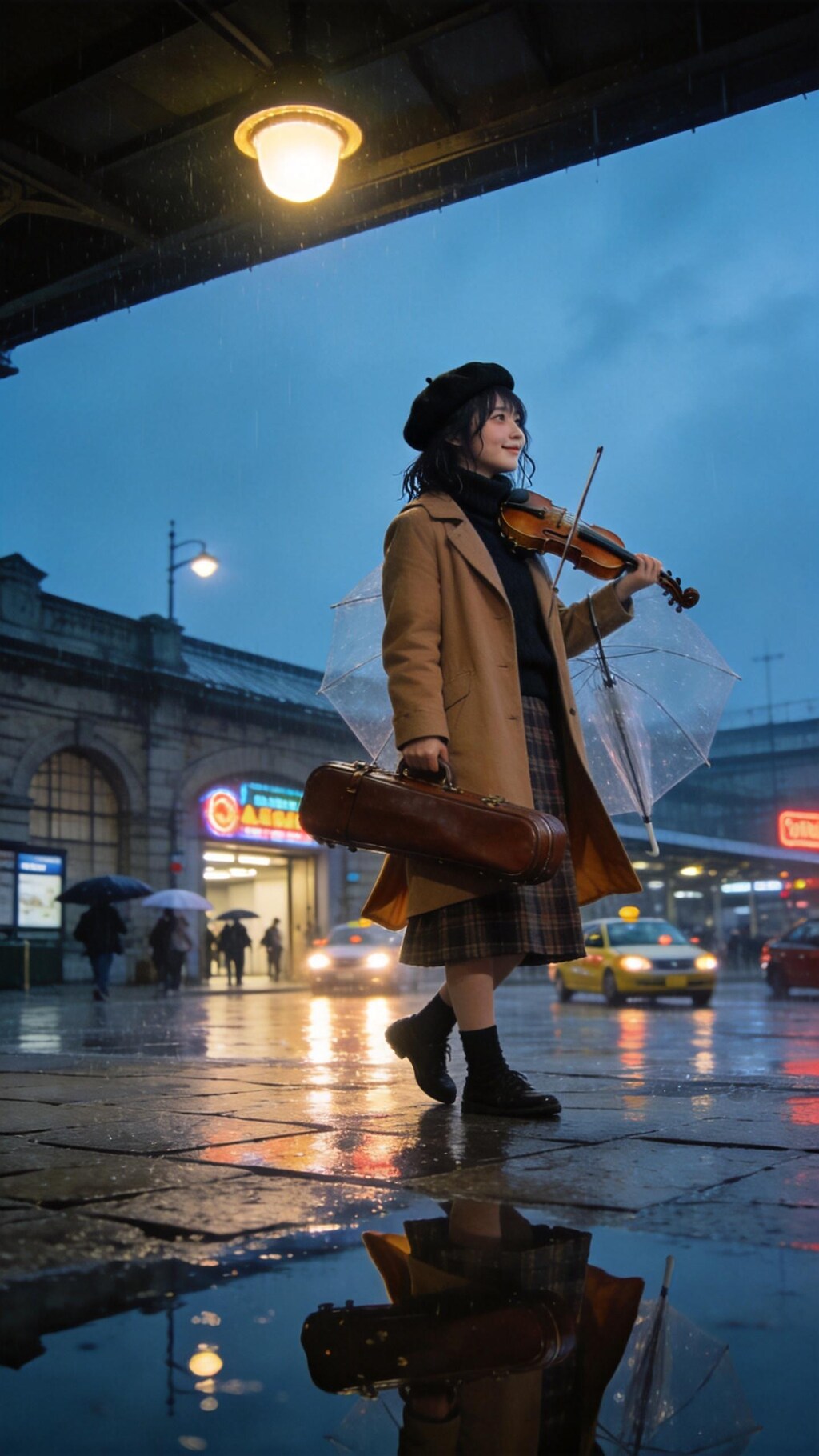 Coins, Rain, and a Violin Song