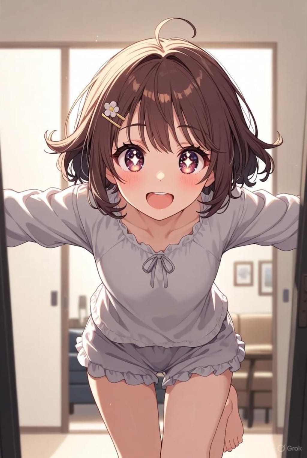 おにーちゃんおかえり！