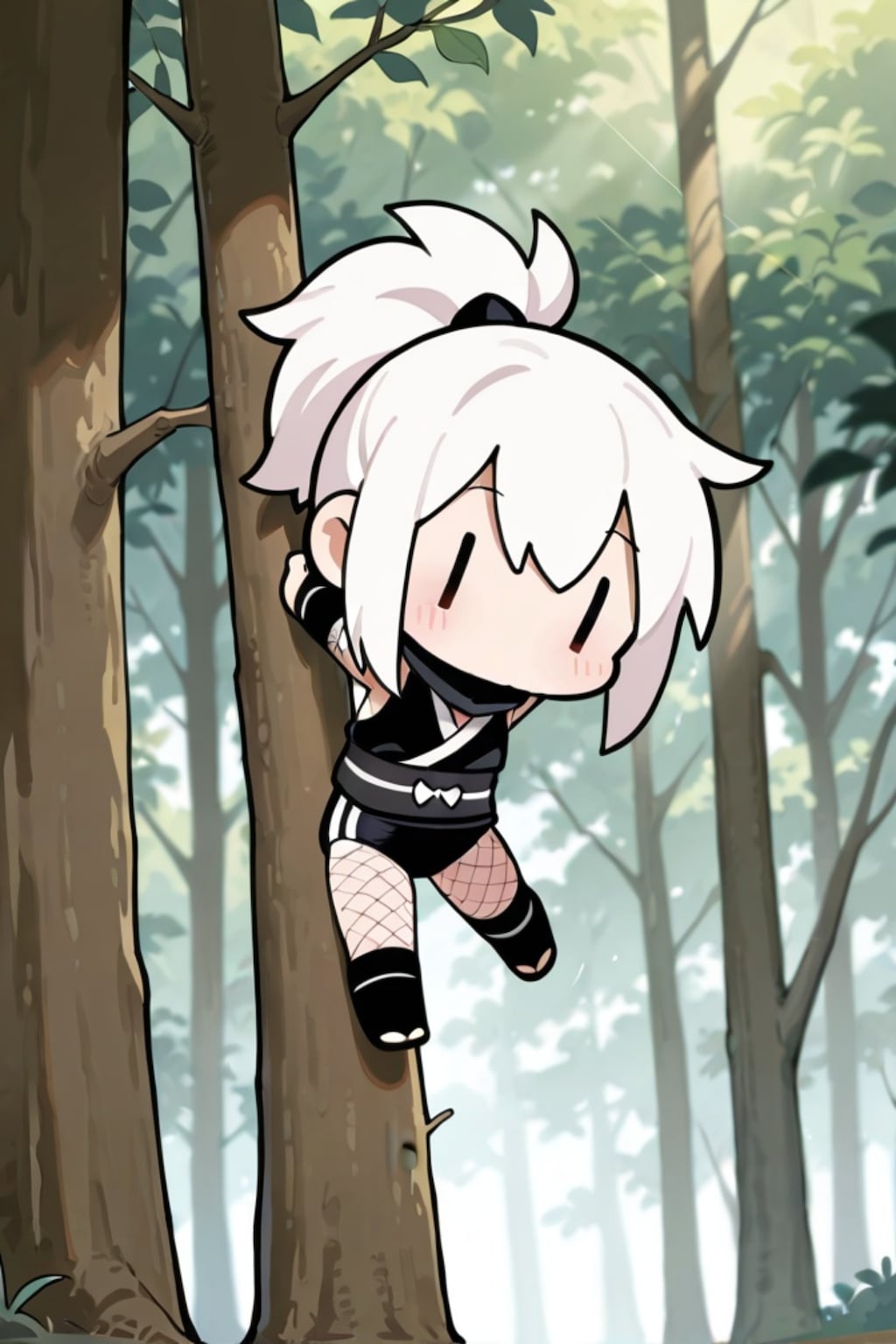 忍ルマの白髪ちゃん