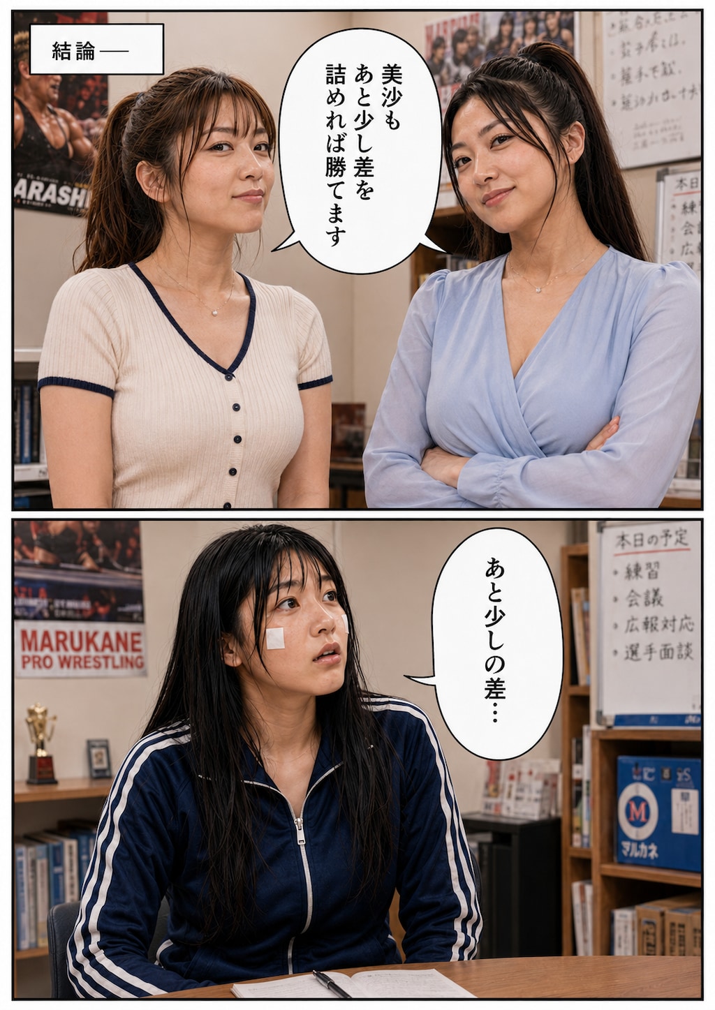 沙原美沙は挑む