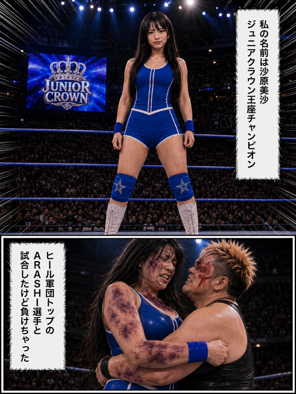 沙原美沙は挑む