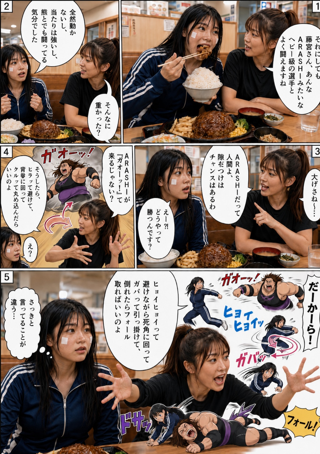 沙原美沙は挑む