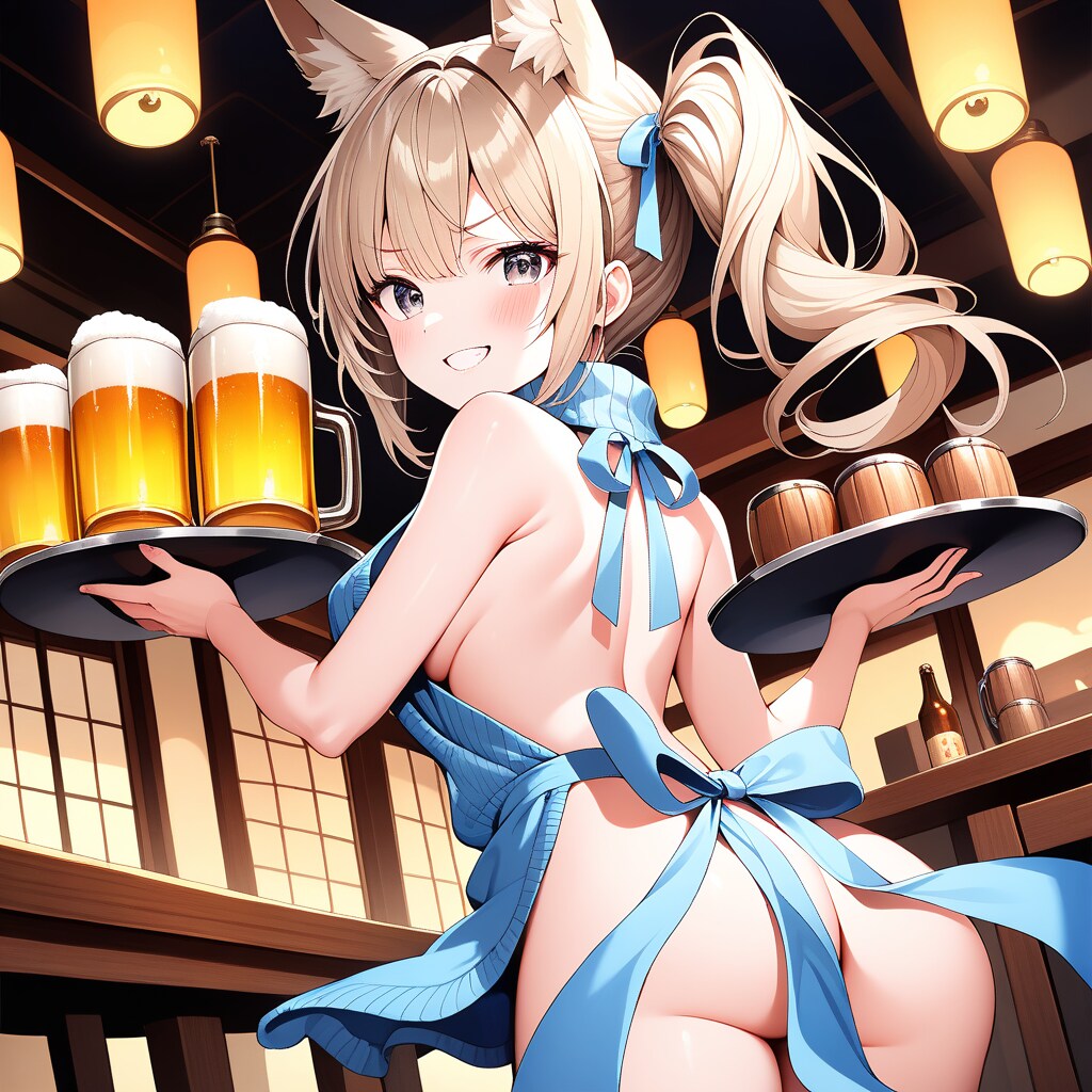 セーター居酒屋狐娘・三女