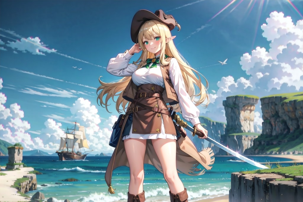 エルフの海賊の若奥様