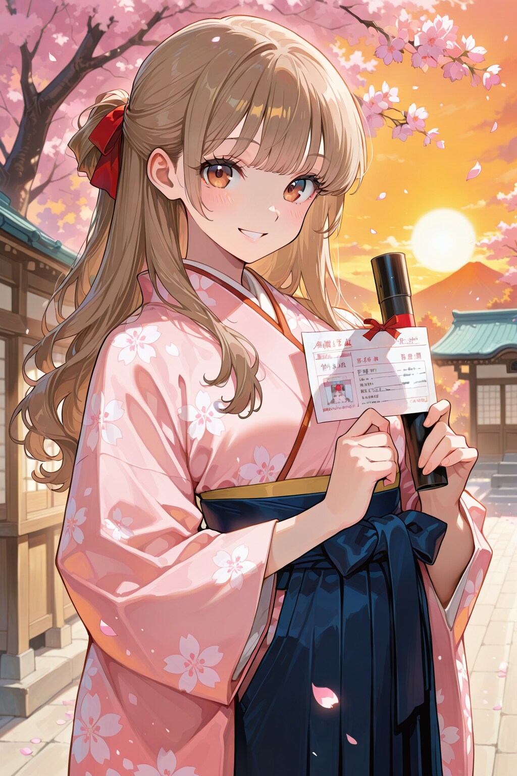ギャルちゃんの卒業式