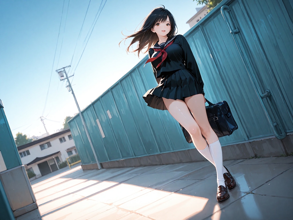 【いちご100%】東城綾：登校