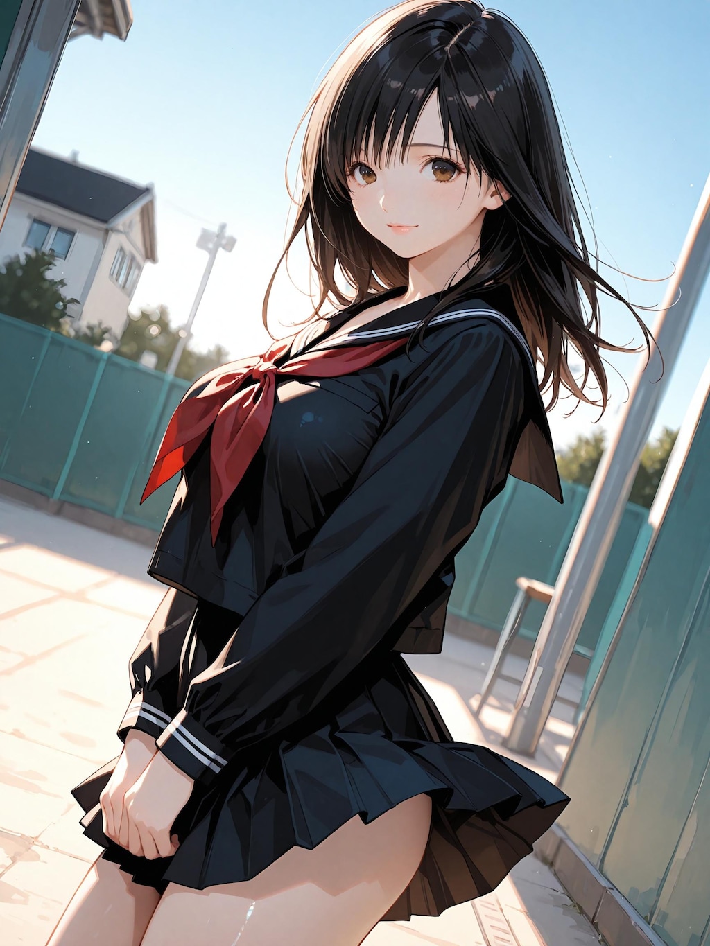 【いちご100%】東城綾：登校