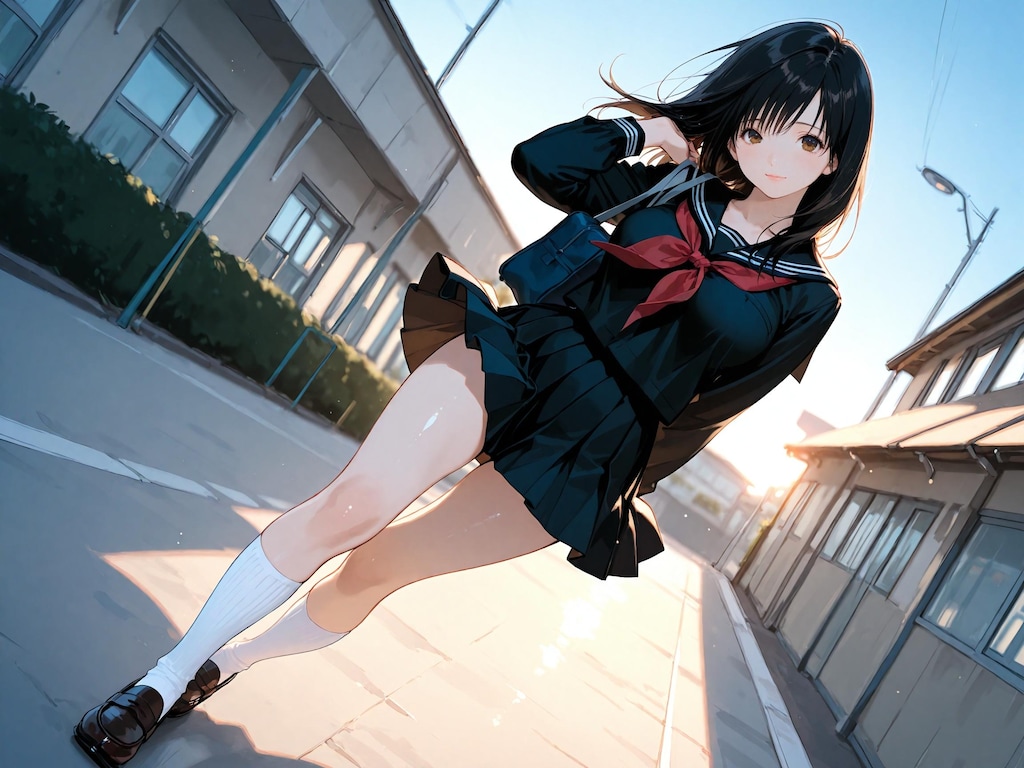 【いちご100%】東城綾：登校