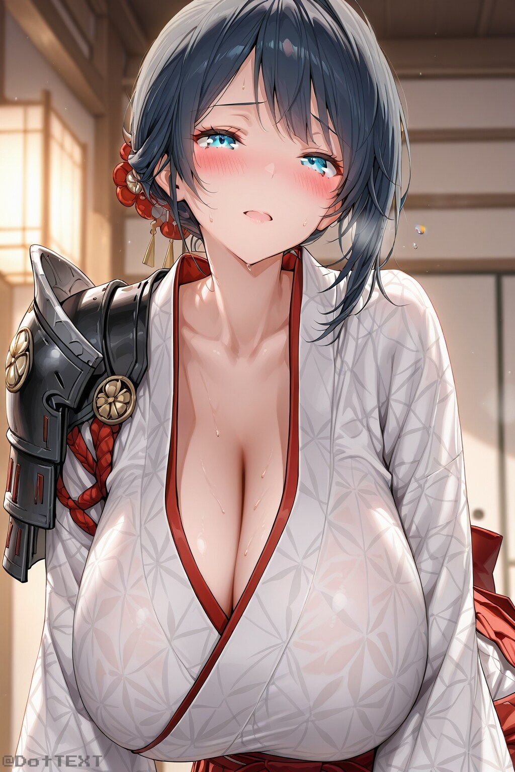 企画投稿_大正ロマン_爆乳和服戦士