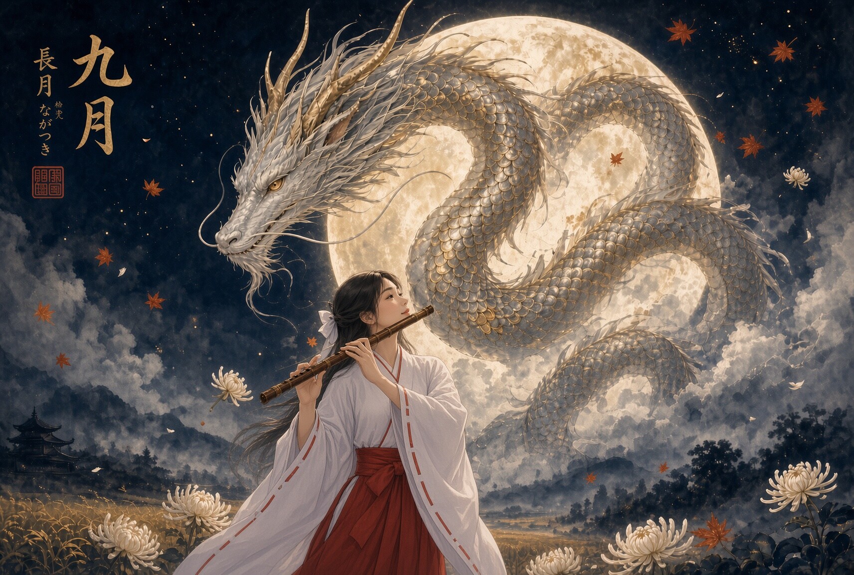 幻獣　その６２　９月の竜 | の人気AIイラスト・グラビア
