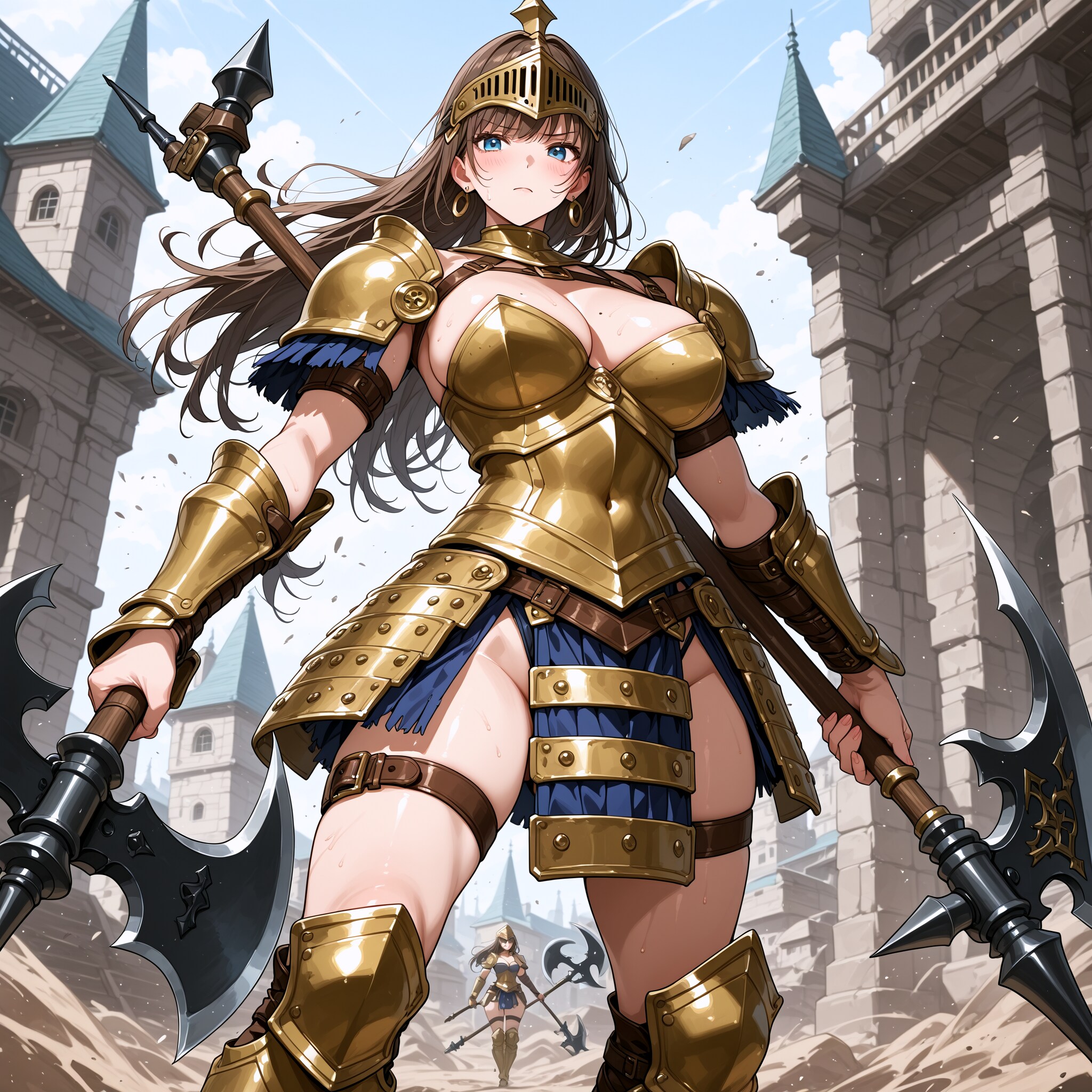 女戦士さんダアアア！！
