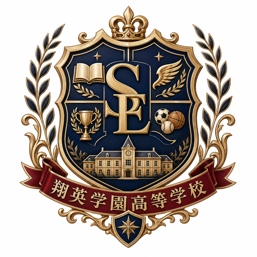 学校の校章を考えてもらった【ChatGPT】