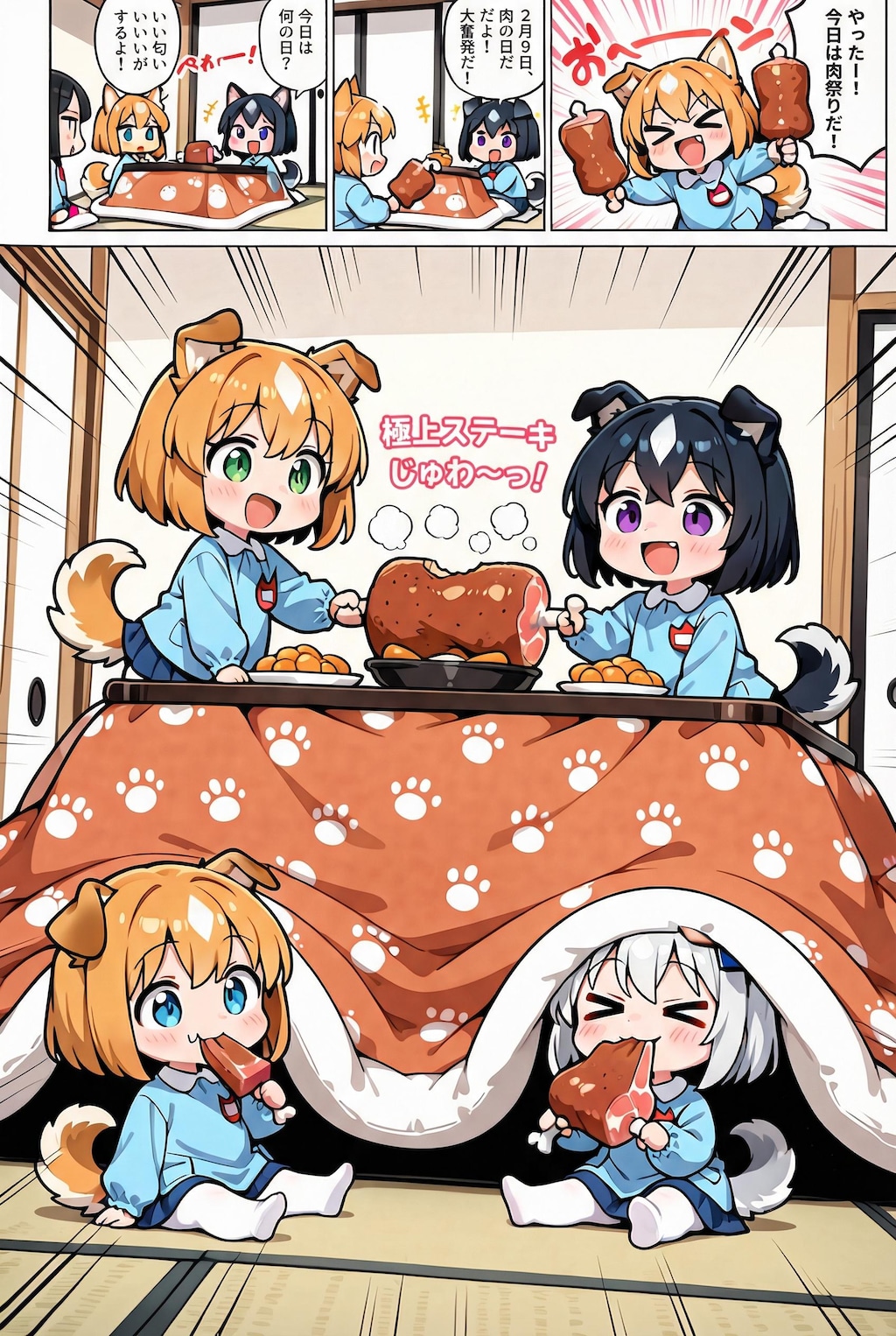 ２月９日は肉の日