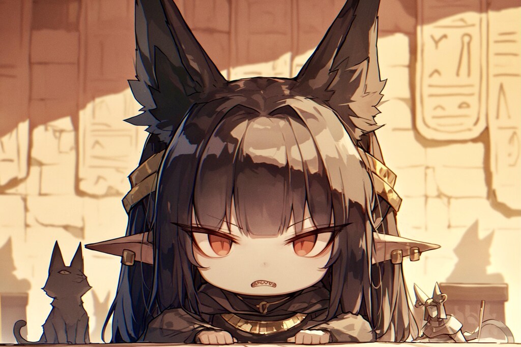 アヌビス✖︎耳飾り🐾