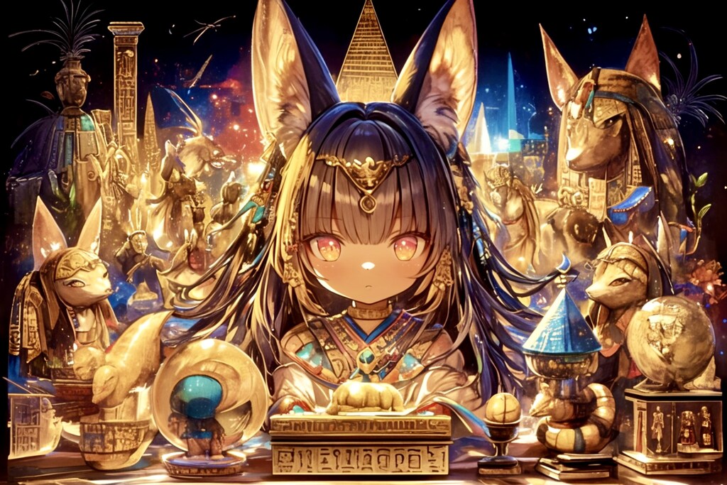 アヌビス✖︎耳飾り🐾