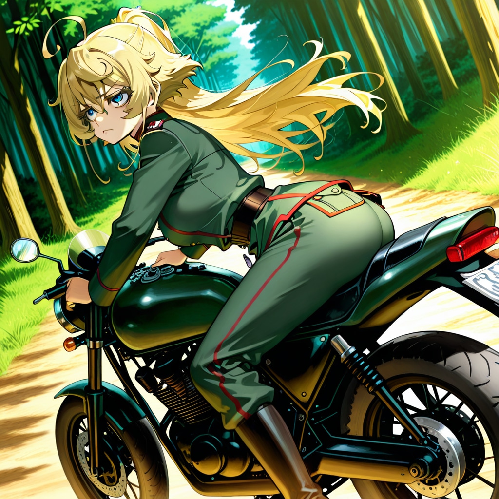 ターニャ・デグレチャフ　大人化 | の人気AIイラスト・グラビア