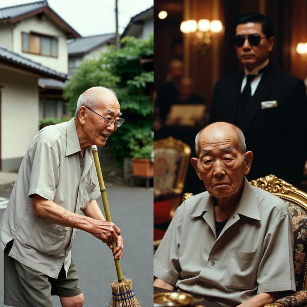 え、あのときの爺さんが…！？