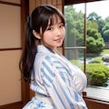 むちむち浴衣美女 2枚目