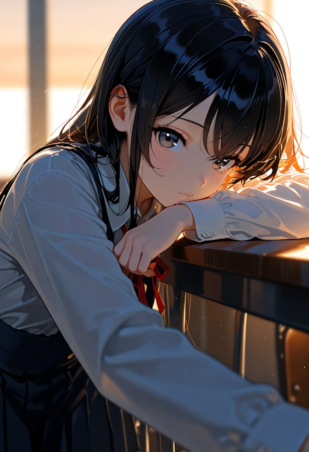 黒髪の美少女(191)