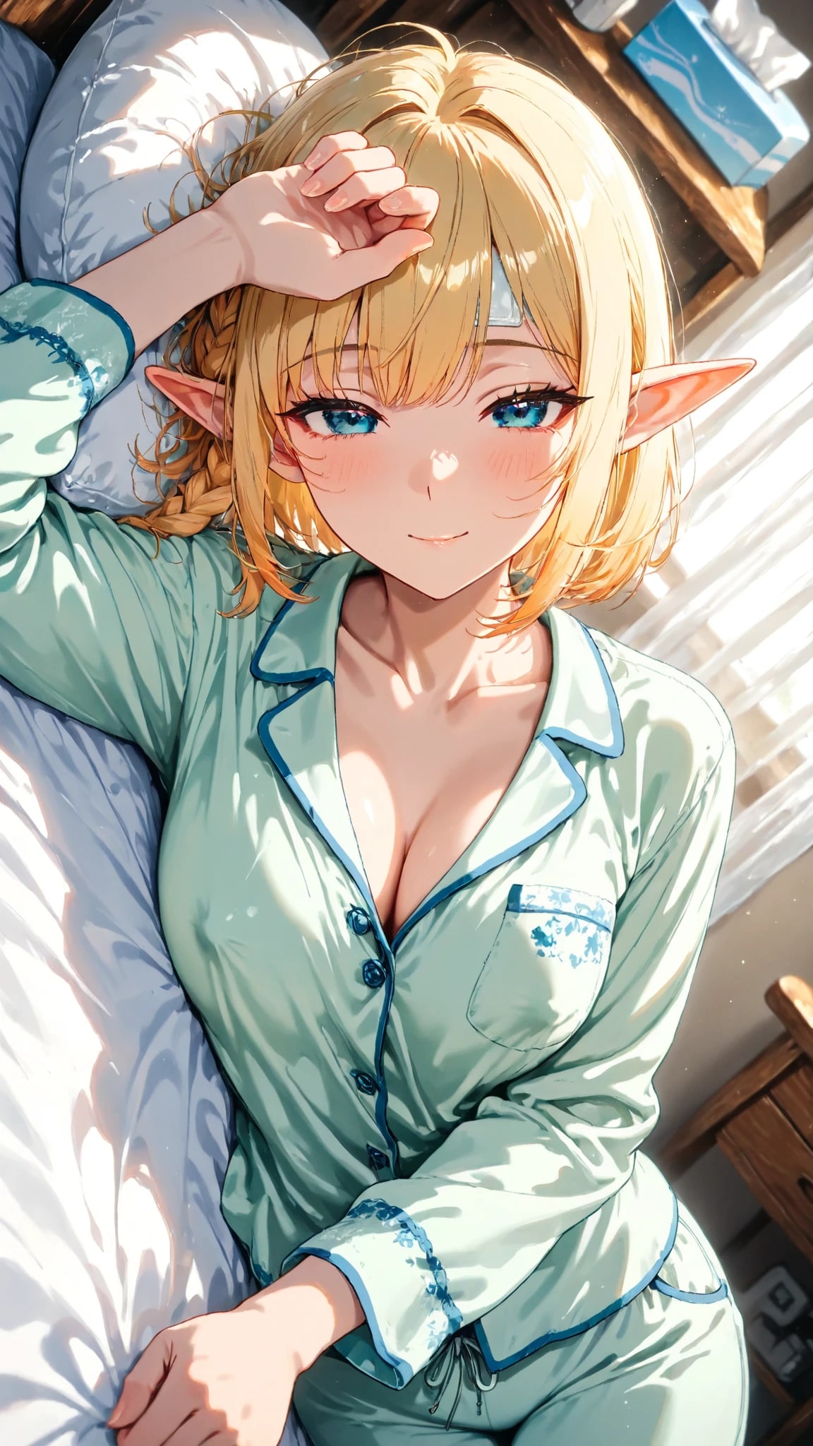 🧝‍♀️ インフルエンザ予防啓発の日 〜今日はお休みさせてください……〜🤒 | の人気AIイラスト・グラビア