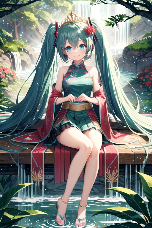 未来姫 | の人気AIイラスト・グラビア